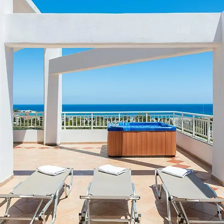 Wunderschoene Mit Meerblick Und Whirlpool * Rhodes City